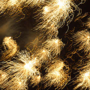 Picture of fireworks exploding in sky
