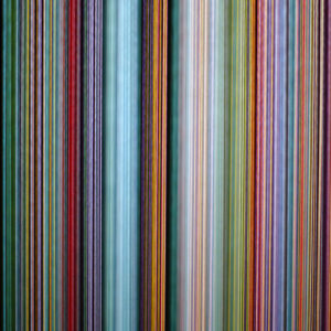 Close up picture of a colorful rug